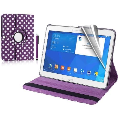 Samsung Tab  4 10.1 360 Swivel Stand Case Cover